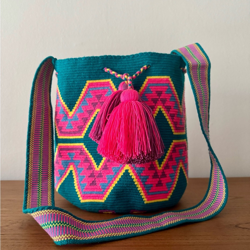 Bright Woven Bag